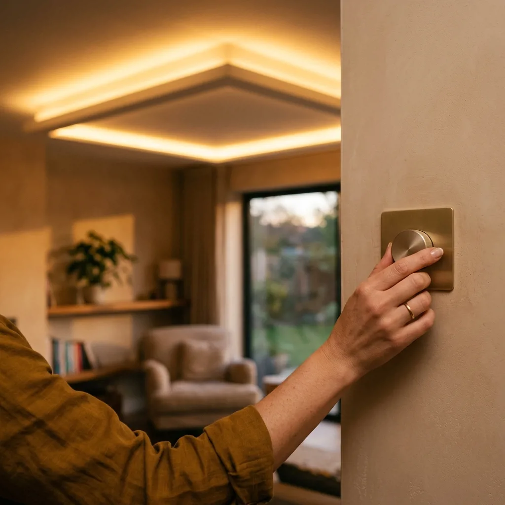 Диммер для регулировки яркости LED-подсветки парящего потолка